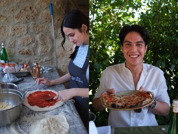 Romantisnya Honeymoon Italia: El Rumi & Syifa Hadju Bikin Pizza
