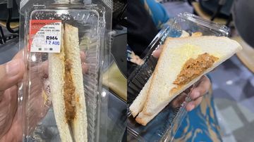 Sandwich Sarden Rp17 Ribu Ternyata Hanya Isi Secuil