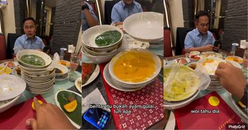 Viral! Pelayan Restoran Padang Jago Tebak Lauk dari Sisa Piring