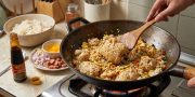 Nasi Goreng Sering Menggumpal? Inilah Kesalahannya