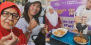 Ratusan Ibu-ibu Medan Cicipi Ayam Panggang Spesial Mahsuri, Enak!