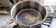 Panci Stainless Bercak Pelangi: Masih Aman Dipakai?