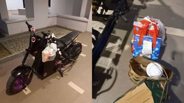 Duh! Ojol Taruh Makanan Sembarangan Tanpa Box, Netizen Kesal