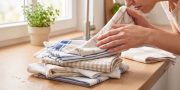 Kain Lap Dapur Cepat Bau Meski Baru Dicuci? Hindari 5 Kebiasaan Ini