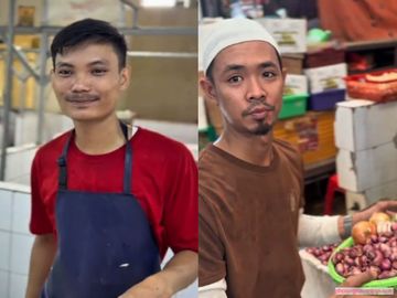 4 Penjual Viral di Pasar: Ada Asep Ayam & Imam Bawang
