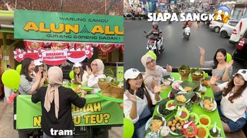 Warung Sunda Unik: Makan di Atas Mobil Pick Up