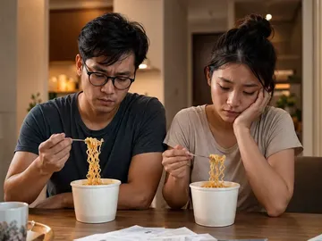 Utang Nikah Rp175 Juta, Pasangan Ini Kini Makan Mi Instan