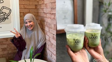 Natasha Rizki Buka Kafe dengan Matcha Callebaut & Banana Pudding