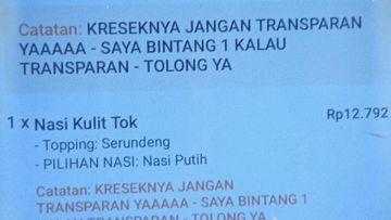 Geger Plastik Bening, Pemilik Usaha Makanan Diancam Bintang 1