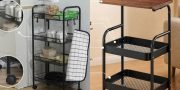 5 Rak Troli Dapur Mini Muat Banyak di Bawah Rp200 Ribu