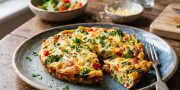 Cuma 1 Wajan! Resep Frittata Sayur & Keju dari Sisa Kulkas