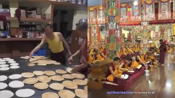 Intip Menu Makanan Biksu di Wihara yang Viral di Medsos