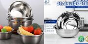 5 Baskom Stainless Steel Rp100 Ribu Tahan Banting, Review Bagus!