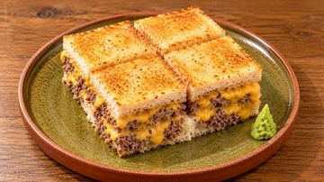 Unik! Burger Kotak di Jepang Ini Jadi Buruan Turis