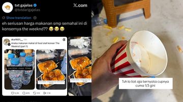 Makanan Konser The Weeknd di JIS Mahal, Intip Daftar Harganya!