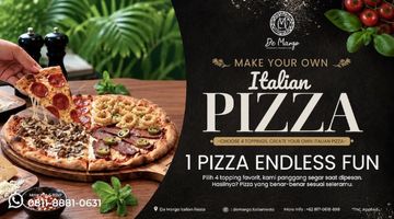 Bikin Pizza Italia 4 Rasa Kreasi Sendiri di De Margo