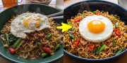 Trik Telur Ceplok Unik Biar Mie Gorengmu Rapi Menggoda