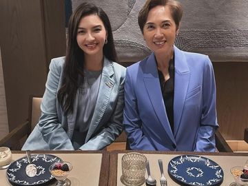 Momen Hangat Raline Shah Makan Bareng Keluarga hingga Menteri Singapura