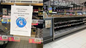 Hacker Serang 100 Supermarket Prancis, Stok Makanan Jadi Basi